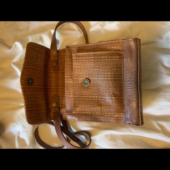 Vintage Perry Ellis leather bag - Picture 2 of 3